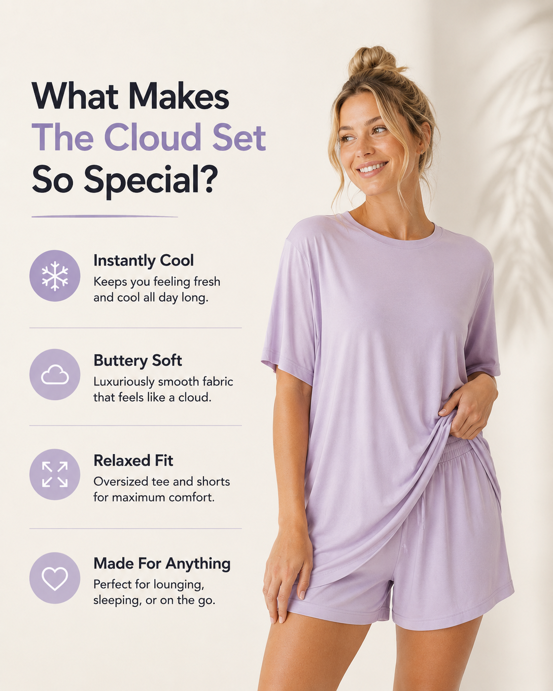 Cloud Set™ Cooling Pajama Set