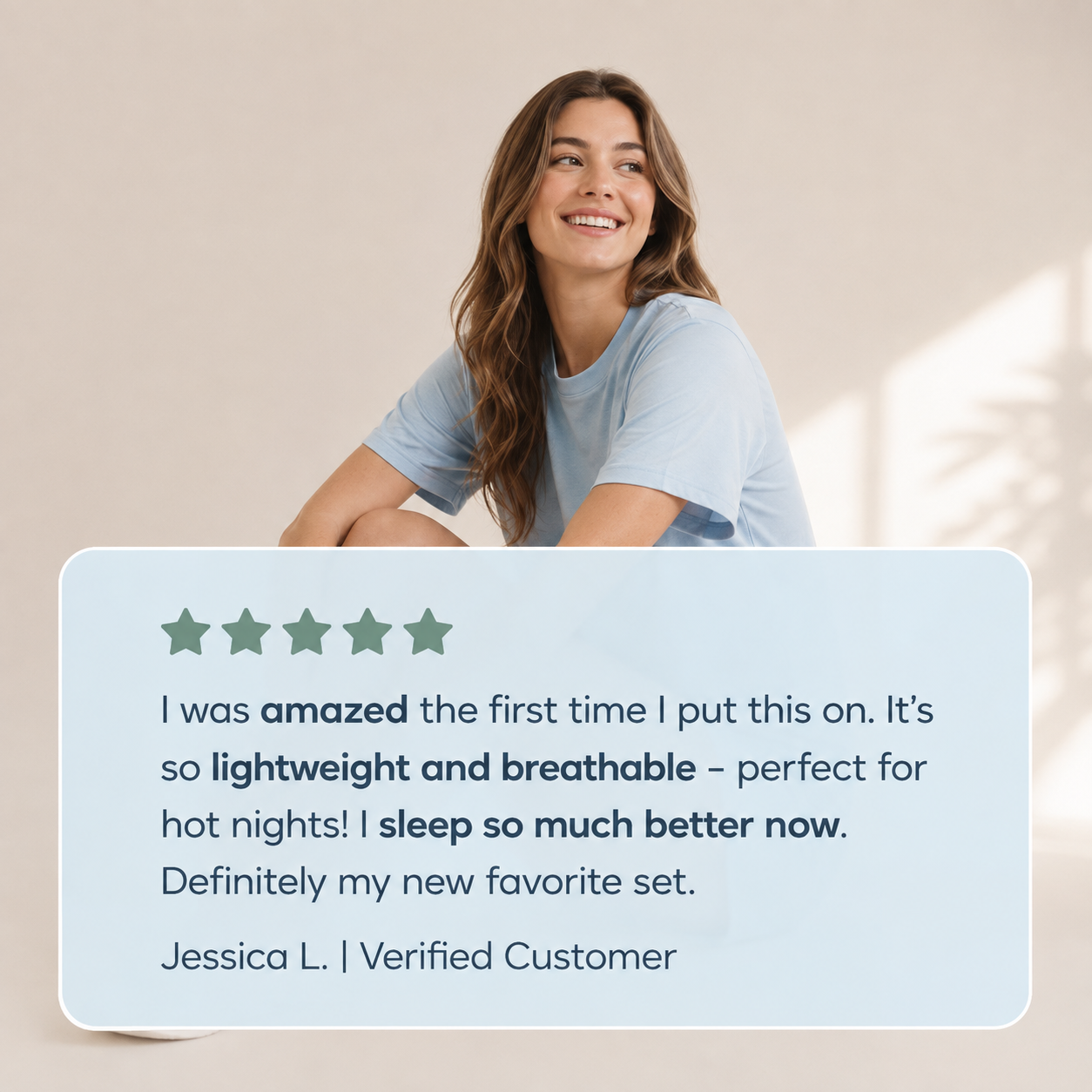 Cloud Set™ Cooling Pajama Set